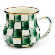 MacKenzie-Childs Unclassified Emerald Check Mug