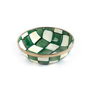 MacKenzie-Childs Unclassified Emerald Check Relish Dish