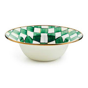 MacKenzie-Childs Unclassified Emerald Check Serving Bowl