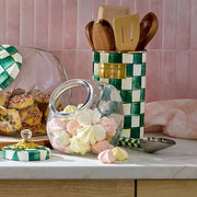 MacKenzie-Childs Unclassified Emerald Check Small Scoop