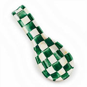 MacKenzie-Childs Unclassified Emerald Check Spoon Rest