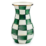 MacKenzie-Childs Unclassified Emerald Check Tall Vase