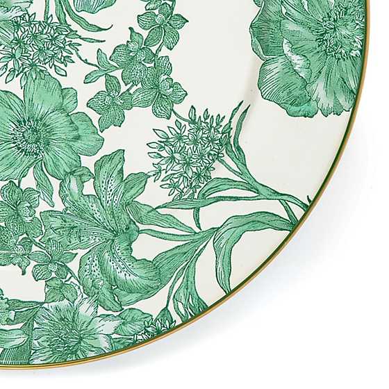 MacKenzie-Childs Unclassified Emerald English Garden Charger/Plate