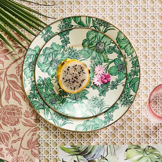 MacKenzie-Childs Unclassified Emerald English Garden Charger/Plate