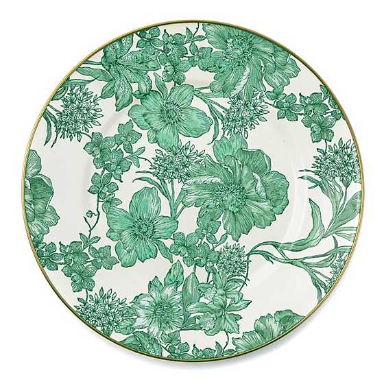 MacKenzie-Childs Unclassified Emerald English Garden Dinner Plate