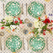 MacKenzie-Childs Unclassified Emerald English Garden Salad Plate