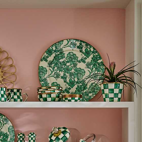 MacKenzie-Childs Unclassified Emerald English Garden Serving Platter