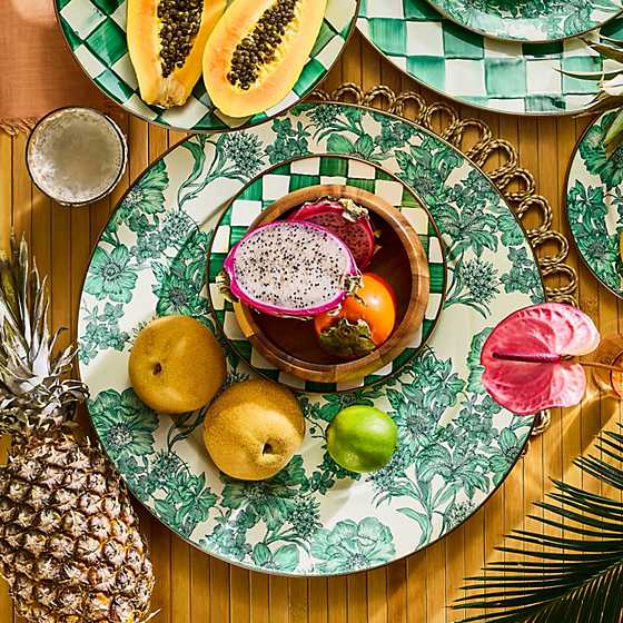 MacKenzie-Childs Unclassified Emerald English Garden Serving Platter