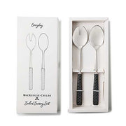 MacKenzie-Childs Unclassified Everyday Black Salad Serving Set