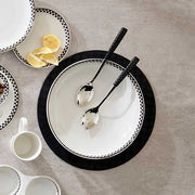 MacKenzie-Childs Unclassified Everyday Black Salad Serving Set