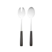 MacKenzie-Childs Unclassified Everyday Black Salad Serving Set