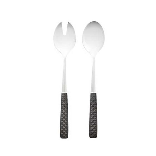 MacKenzie-Childs Unclassified Everyday Black Salad Serving Set