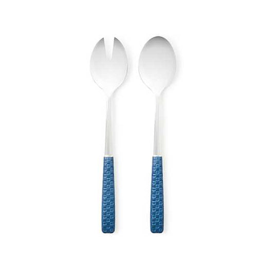 MacKenzie-Childs Unclassified Everyday Indigo Salad Serving Set