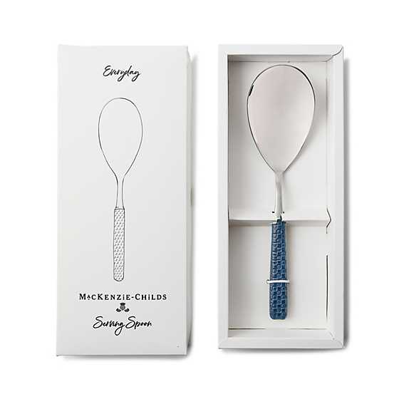 MacKenzie-Childs Unclassified Everyday Indigo Serving Spoon