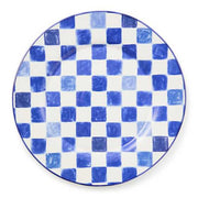 MacKenzie-Childs Unclassified Indigo Check Round Platter