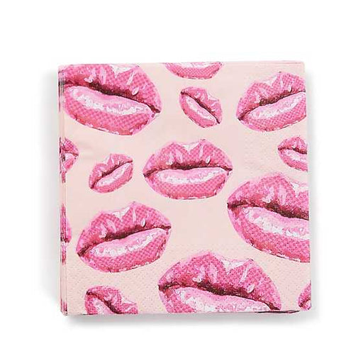 MacKenzie-Childs Unclassified Kiss Me Cocktail Paper Napkins