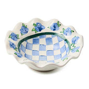 MacKenzie-Childs Unclassified Megan Stokes Fluted Berry Bowl