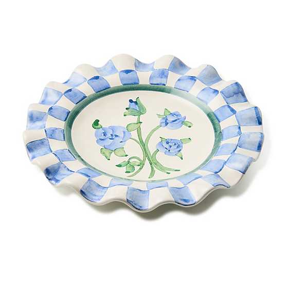 MacKenzie-Childs Unclassified Megan Stokes Fluted Dessert Plate