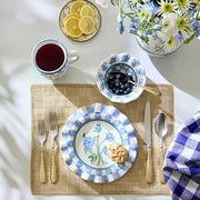 MacKenzie-Childs Unclassified Megan Stokes Fluted Dessert Plate