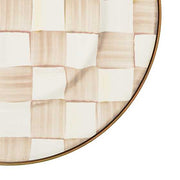 MacKenzie-Childs Unclassified Mocha Check Salad Plate