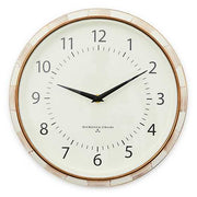 MacKenzie-Childs Unclassified Mocha Check School Wall Clock