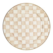 MacKenzie-Childs Unclassified Mocha Check Serving Platter