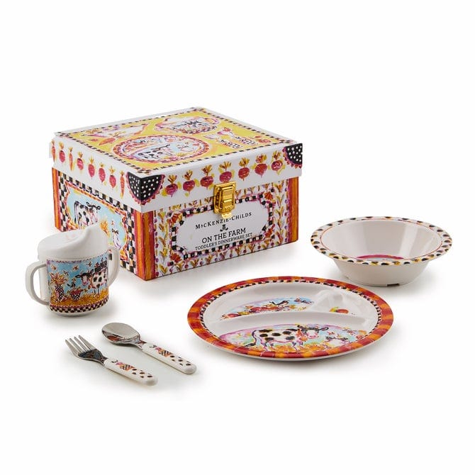 MacKenzie-Childs Unclassified On the Farm Toddler's Dinnerware Set