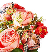 MacKenzie-Childs Unclassified Peach Ranunculus & Rose Bouquet