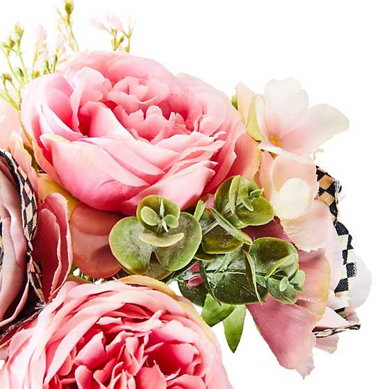 MacKenzie-Childs Unclassified Pink Ranunculus & Rose Bouquet