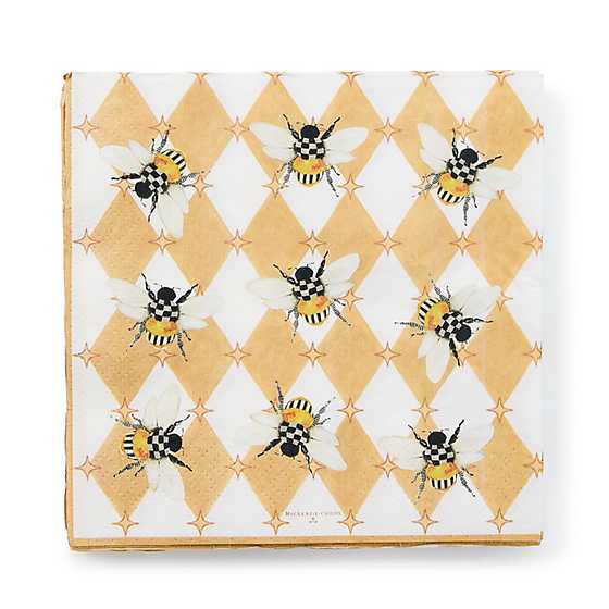 MacKenzie-Childs Unclassified Queen Bee Dinner Paper Napkins