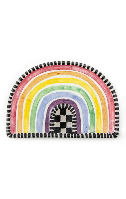 MacKenzie-Childs Unclassified Rainbow Plate