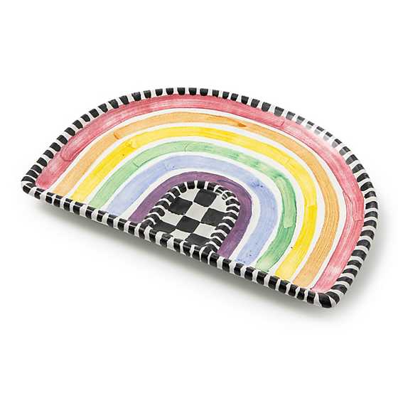 MacKenzie-Childs Unclassified Rainbow Plate