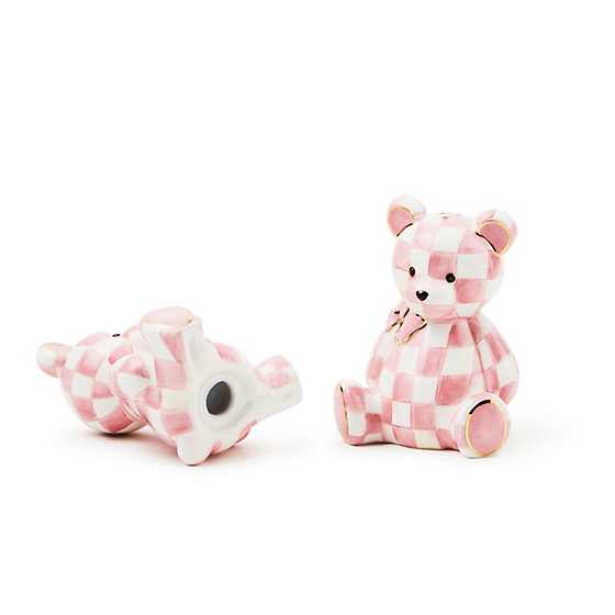MacKenzie-Childs Unclassified Rosy Bear Salt & Pepper Set