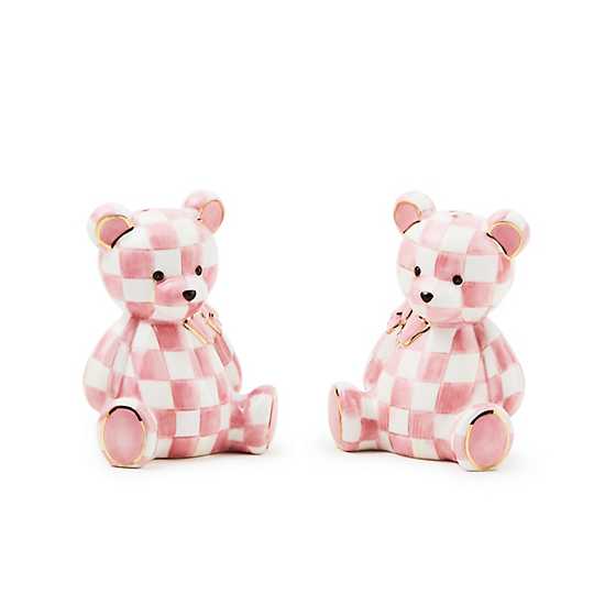 MacKenzie-Childs Unclassified Rosy Bear Salt & Pepper Set