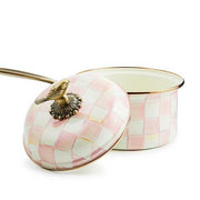 MacKenzie-Childs Unclassified Rosy Check 2.5 Qt. Saucepan