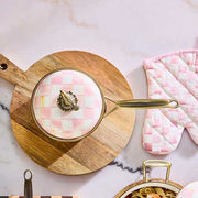 MacKenzie-Childs Unclassified Rosy Check 2.5 Qt. Saucepan