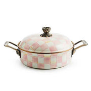MacKenzie-Childs Unclassified Rosy Check 3 Qt. Casserole