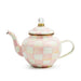 MacKenzie-Childs Unclassified Rosy Check 4 Cup Teapot