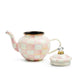 MacKenzie-Childs Unclassified Rosy Check 4 Cup Teapot