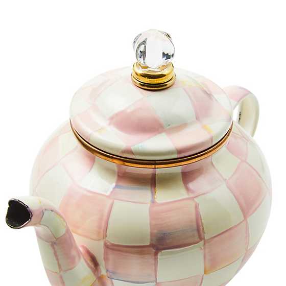 MacKenzie-Childs Unclassified Rosy Check 4 Cup Teapot