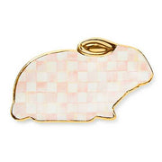 MacKenzie-Childs Unclassified Rosy Check Bunny Dish