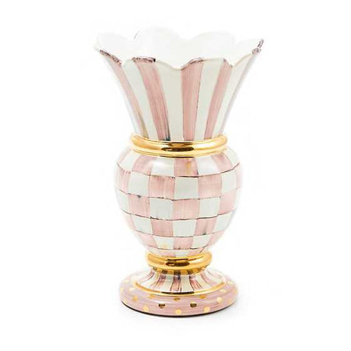 MacKenzie-Childs Unclassified Rosy Check Ceramic Great Vase