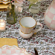 MacKenzie-Childs Unclassified Rosy Check Ceramic Mug