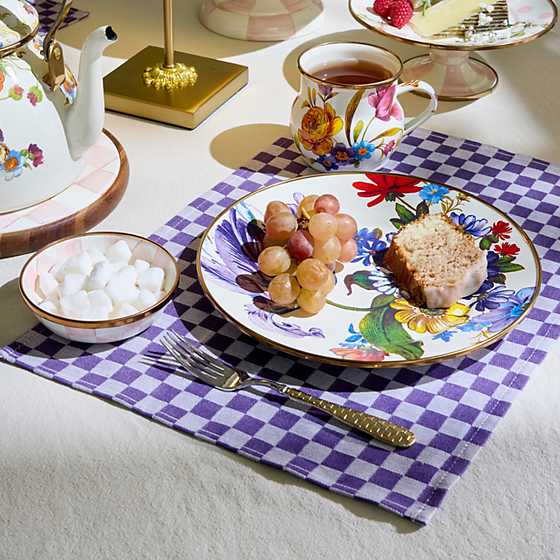 MacKenzie-Childs Unclassified Rosy Check Dipping Bowl