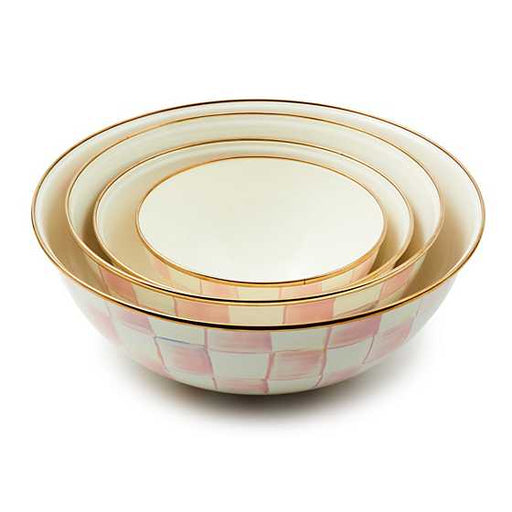 MacKenzie-Childs Unclassified Rosy Check Extra Large Everyday Bowl