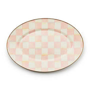 MacKenzie-Childs Unclassified Rosy Check Small Oval Platter