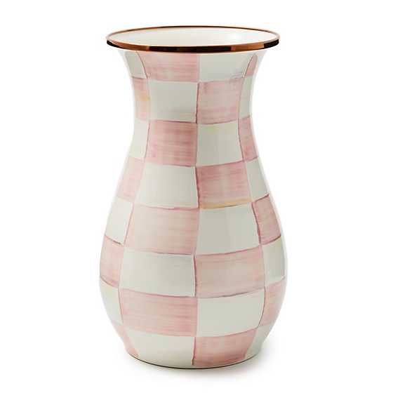 MacKenzie-Childs Unclassified Rosy Check Tall Vase