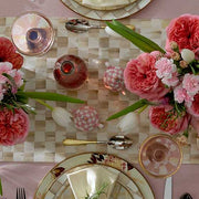 MacKenzie-Childs Unclassified Rosy Check Teapot Salt & Pepper Set