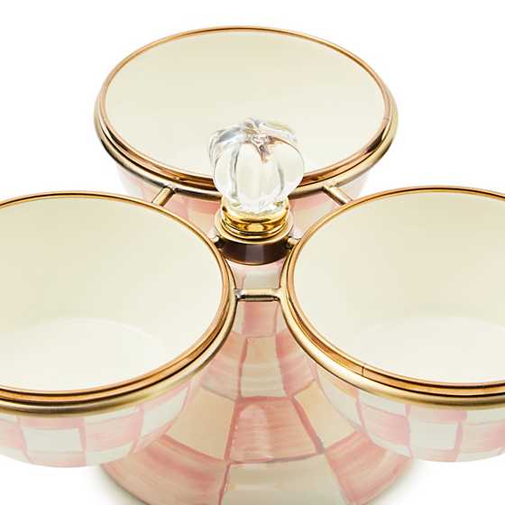 MacKenzie-Childs Unclassified Rosy Check Triplicity