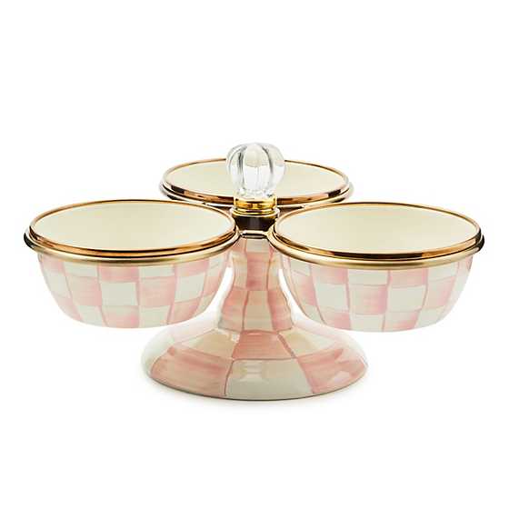 MacKenzie-Childs Unclassified Rosy Check Triplicity